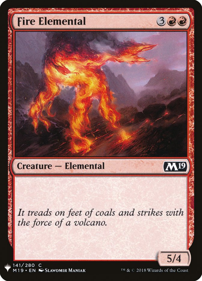 Fire Elemental [Mystery Booster] | Chromatic Games