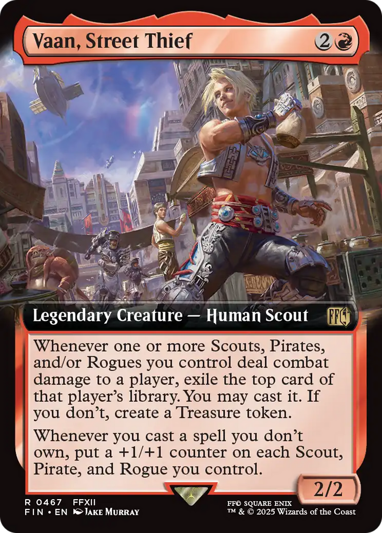 Vaan, Street Thief (Extended Art) [FINAL FANTASY] | Chromatic Games