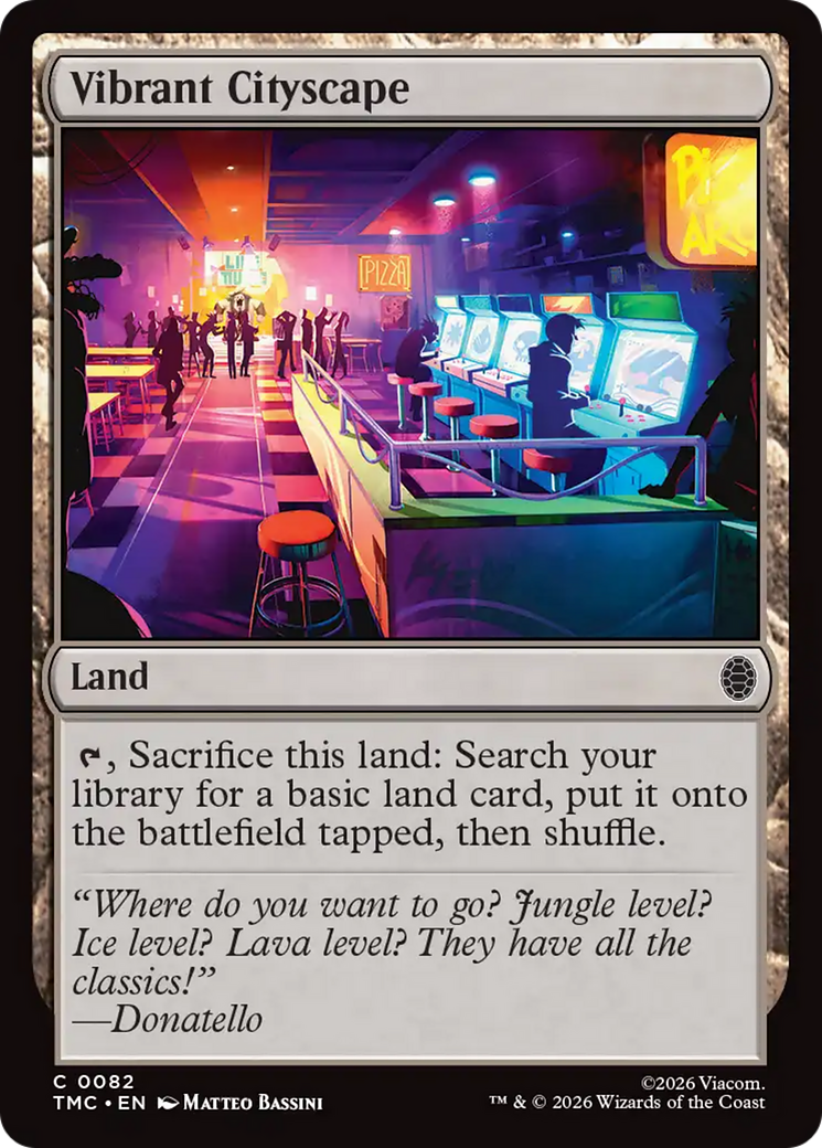 Vibrant Cityscape [Teenage Mutant Ninja Turtles Commander] | Chromatic Games