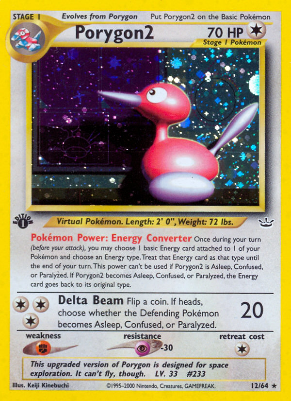 Porygon2 (12/64) [Neo Revelation 1st Edition] | Chromatic Games