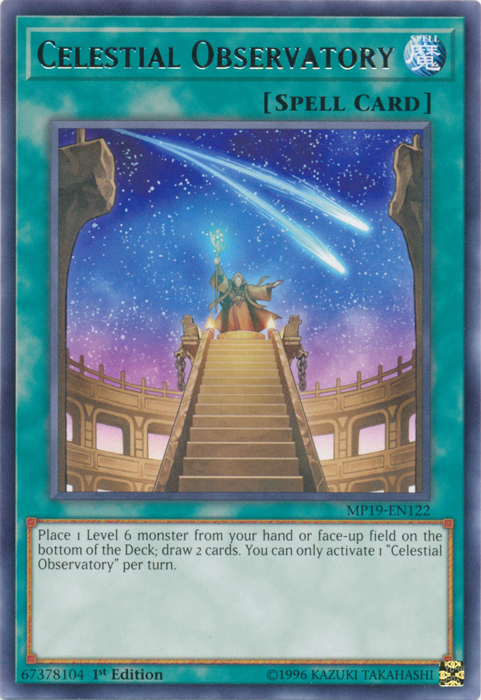 Celestial Observatory [MP19-EN122] Rare | Chromatic Games