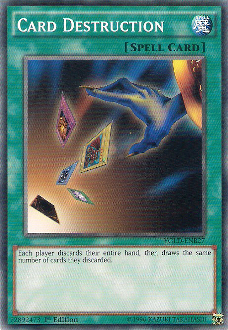 Card Destruction [YGLD-ENB27] Common | Chromatic Games