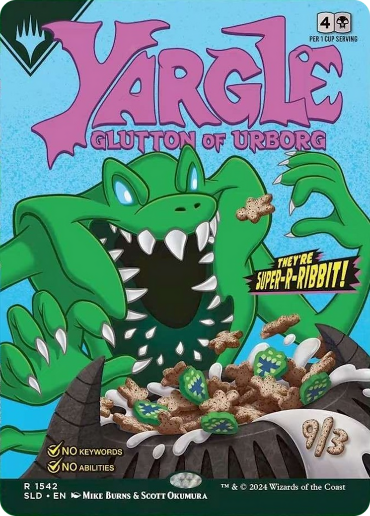 Yargle, Glutton of Urborg (Rainbow Foil) [Secret Lair Drop Series] | Chromatic Games