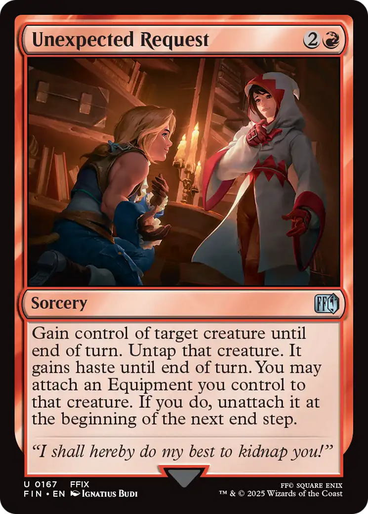 Unexpected Request [FINAL FANTASY] | Chromatic Games