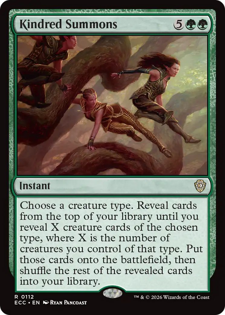 Kindred Summons [Lorwyn Eclipsed Commander] | Chromatic Games