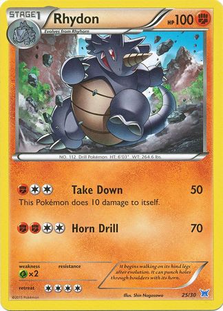 Rhydon (25/30) [XY: Trainer Kit 2 - Latios] | Chromatic Games