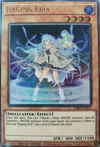 Raging Eria [LART-EN031] Ultra Rare | Chromatic Games