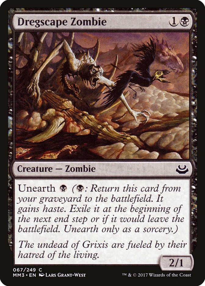 Dregscape Zombie 67/249 (Modern Masters 2017)  | Chromatic Games