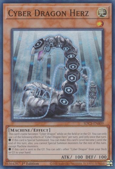 Cyber Dragon Herz [SDCS-EN009] Super Rare | Chromatic Games