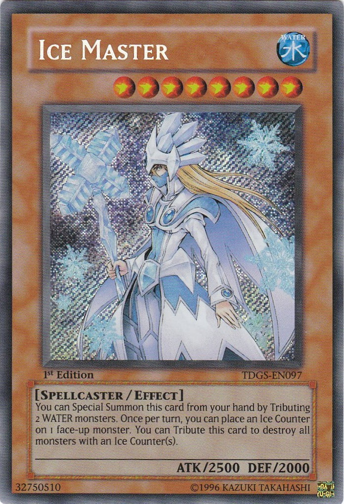Ice Master [TDGS-EN097] Secret Rare | Chromatic Games