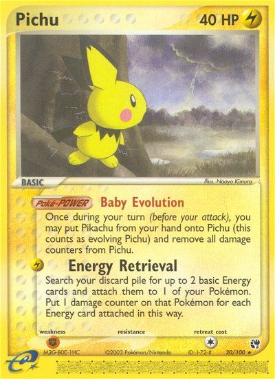 Pichu (20/100) [EX: Sandstorm] | Chromatic Games