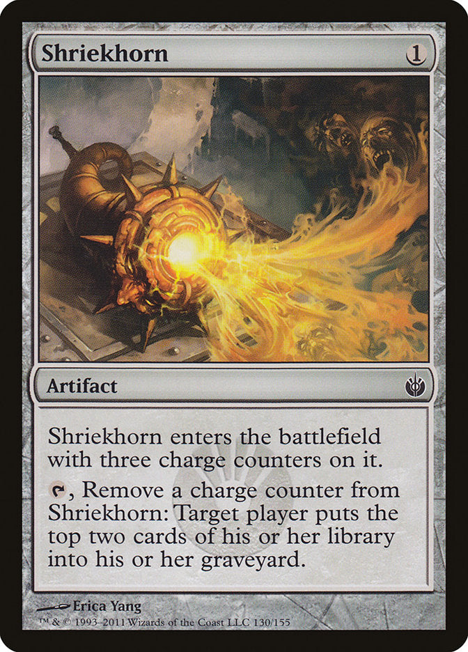 Shriekhorn 130/155 (Mirrodin Besieged)  | Chromatic Games