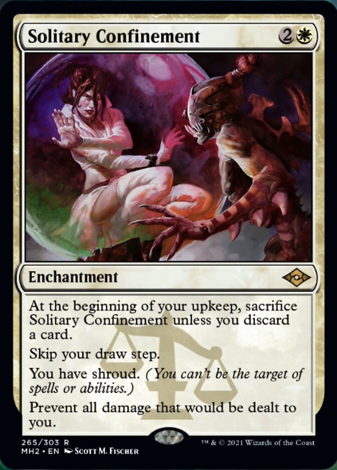 Solitary Confinement (Foil Etched) [Modern Horizons 2] | Chromatic Games