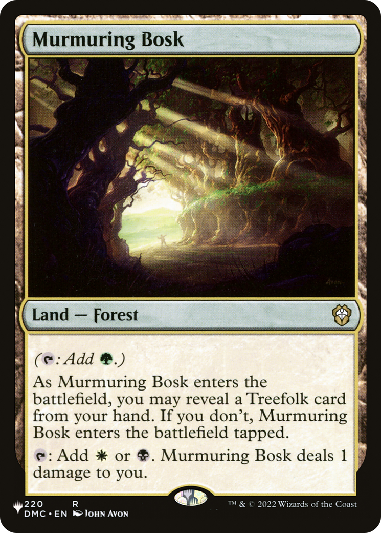 Murmuring Bosk (DMC) [The List] | Chromatic Games
