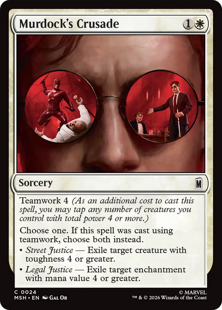 Murdock's Crusade [Marvel Super Heroes] | Chromatic Games