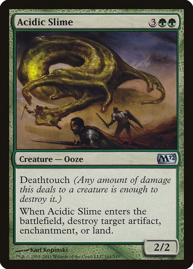 Acidic Slime 161/249 (Magic 2012 (M12))  | Chromatic Games