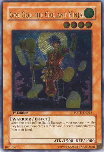 Goe Goe the Gallant Ninja [FOTB-EN024] Ultimate Rare | Chromatic Games