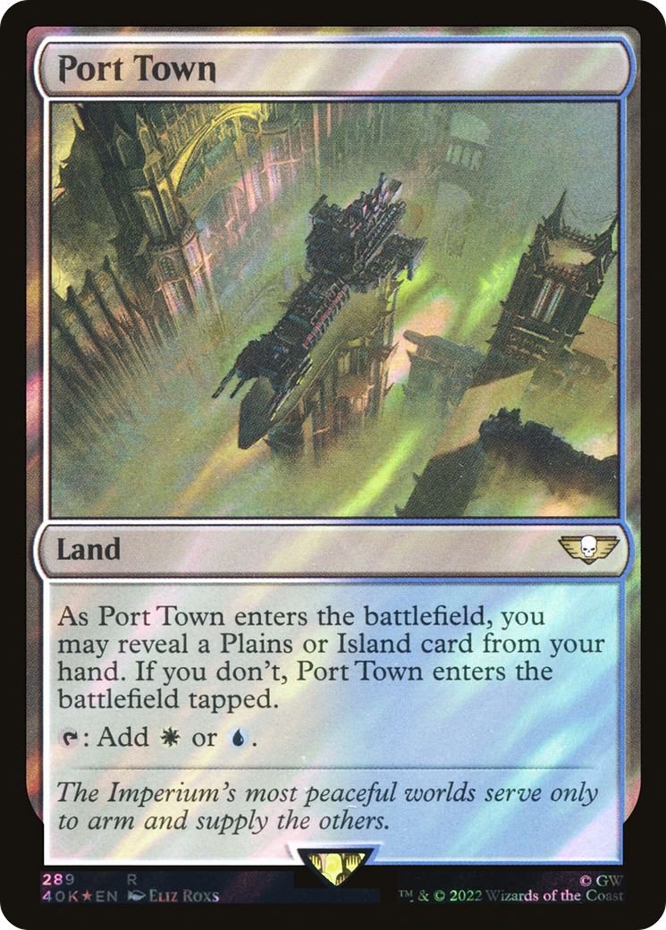 Port Town (Surge Foil) [Marvel Super Heroes Commander] | Chromatic Games