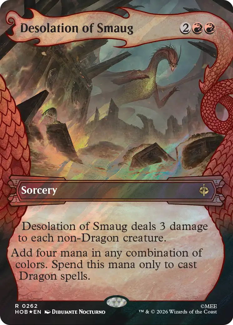 Desolation of Smaug (Showcase) (Surge Foil) [The Hobbit] | Chromatic Games