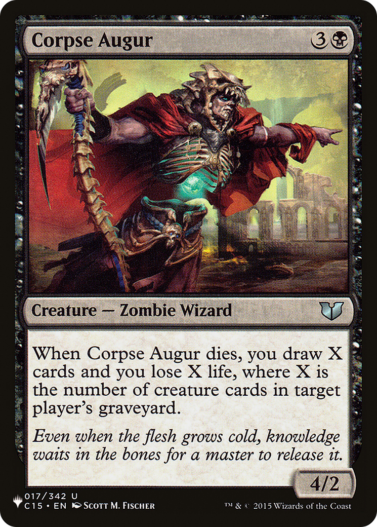 Corpse Augur [The List Reprints] | Chromatic Games