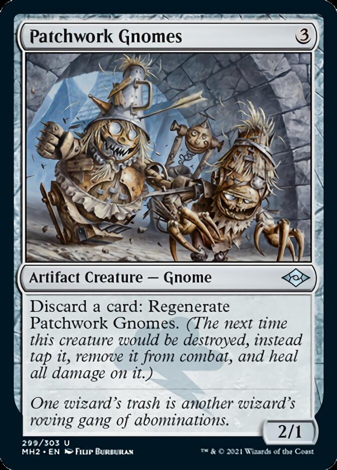 Patchwork Gnomes (Foil Etched) [Modern Horizons 2] | Chromatic Games