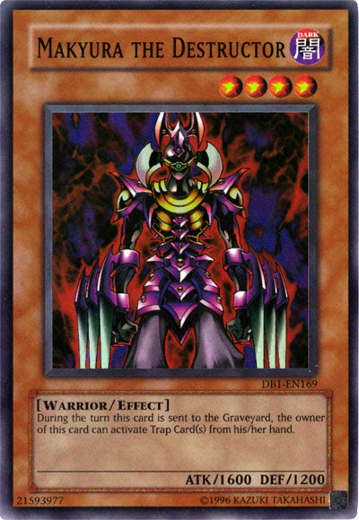 Makyura the Destructor [DB1-EN169] Super Rare | Chromatic Games