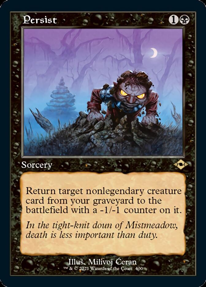 Persist (Retro Foil Etched) [Modern Horizons 2] | Chromatic Games
