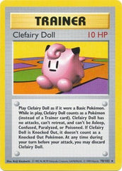 Clefairy Doll (70/102) [Base Set Shadowless Unlimited] | Chromatic Games