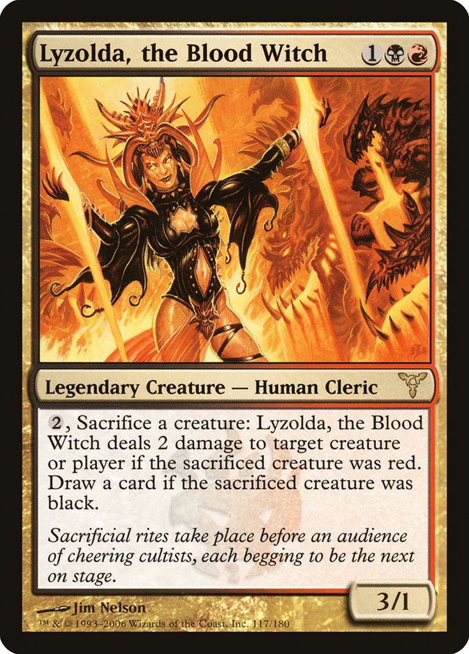 Lyzolda, the Blood Witch 117/180 (Dissension)  | Chromatic Games