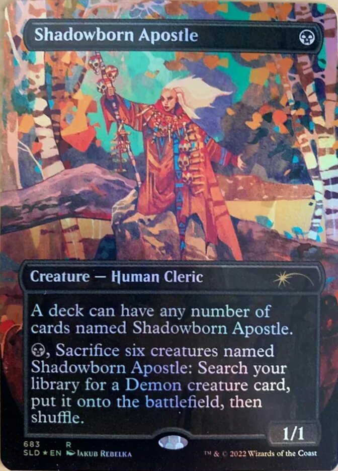 Shadowborn Apostle (Borderless) (683) [Secret Lair Drop Promos] | Chromatic Games