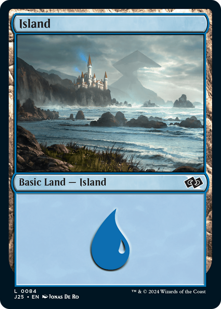 Island (84) [Foundations Jumpstart] | Chromatic Games