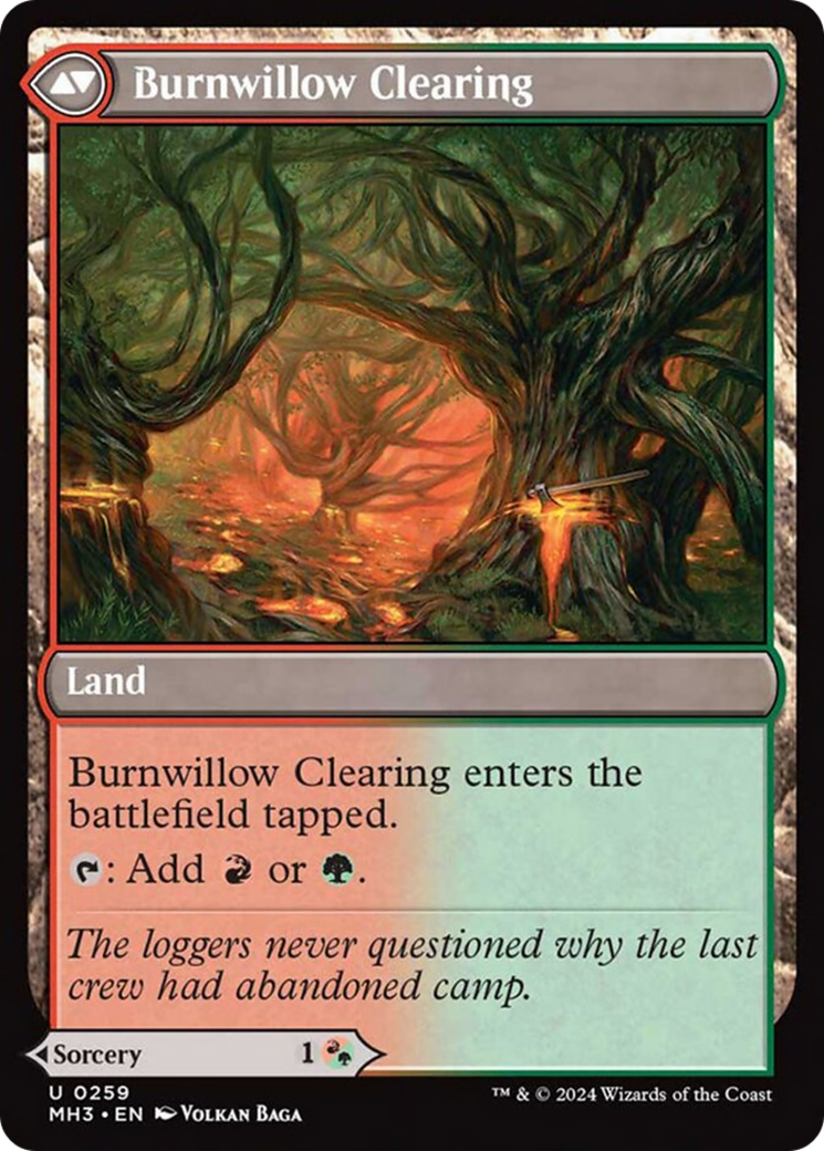 Stump Stomp // Burnwillow Clearing [Modern Horizons 3] | Chromatic Games