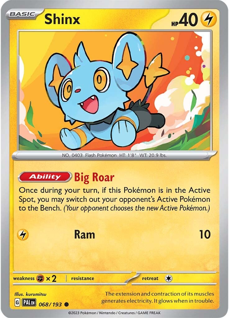 Shinx (068/193) [Scarlet & Violet: Paldea Evolved] | Chromatic Games