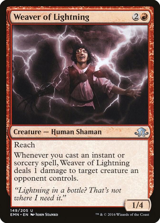Weaver of Lightning 149/205 (Eldritch Moon)  | Chromatic Games