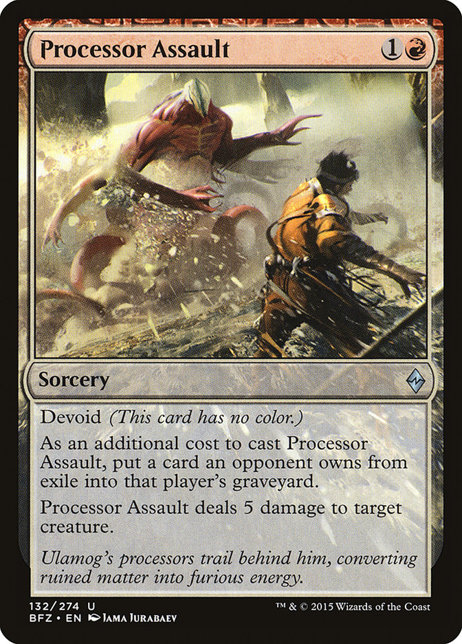 Processor Assault 132/274 (Battle for Zendikar)  | Chromatic Games