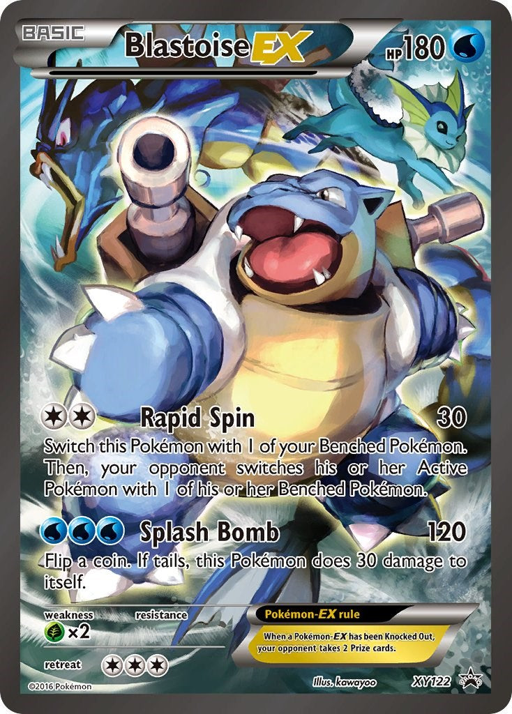 Blastoise EX (XY122) (Jumbo Card) [XY: Black Star Promos] | Chromatic Games