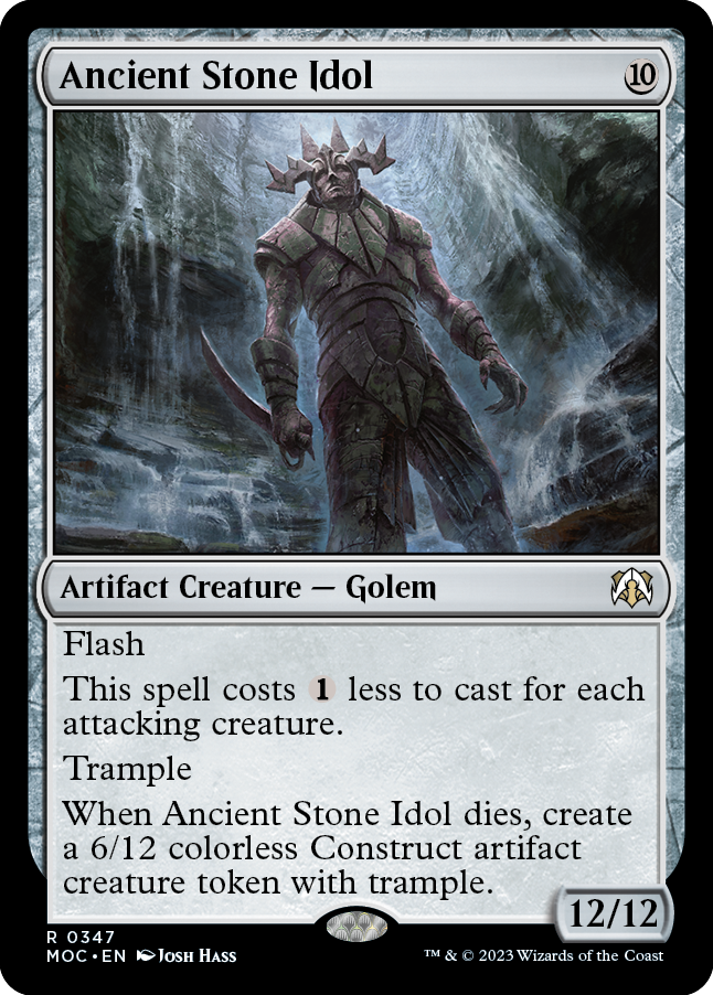 Ancient Stone Idol [March of the Machine Commander] | Chromatic Games