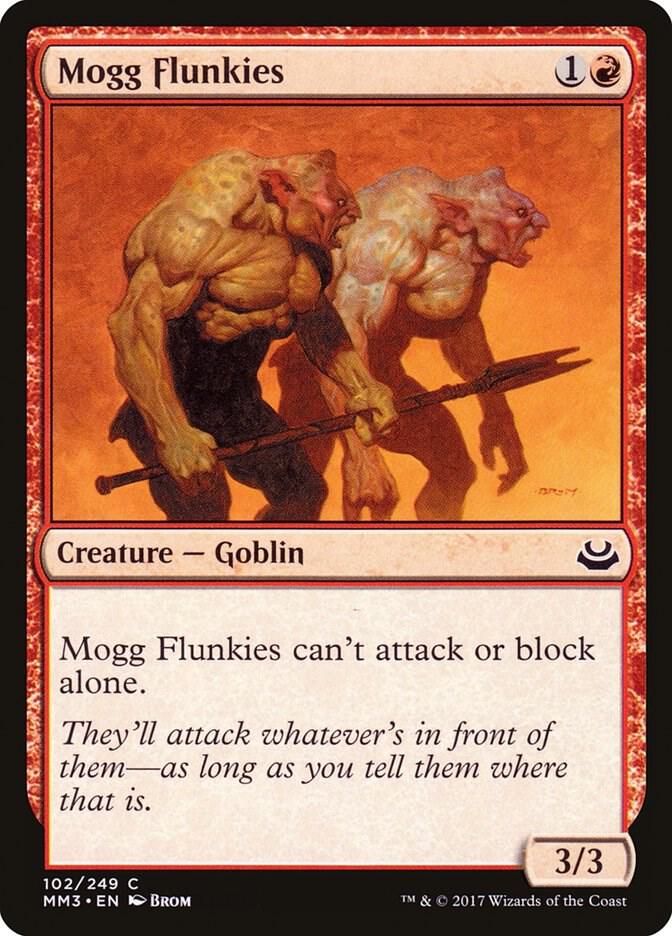 Mogg Flunkies 102/249 (Modern Masters 2017)  | Chromatic Games