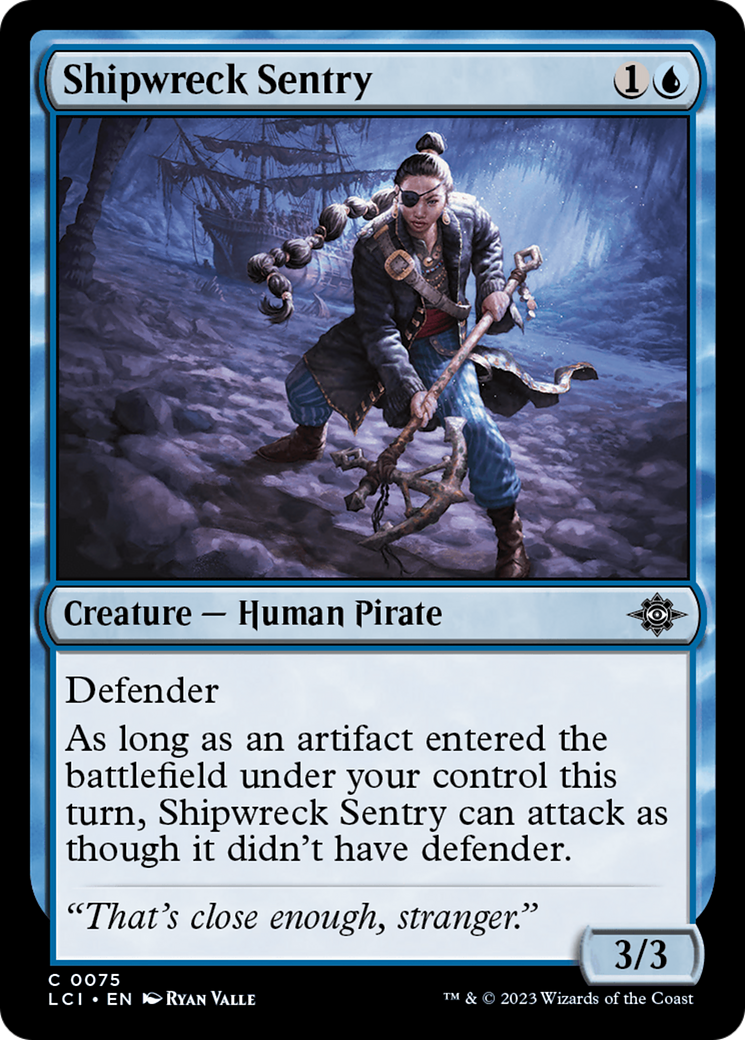 Shipwreck Sentry [The Lost Caverns of Ixalan] | Chromatic Games