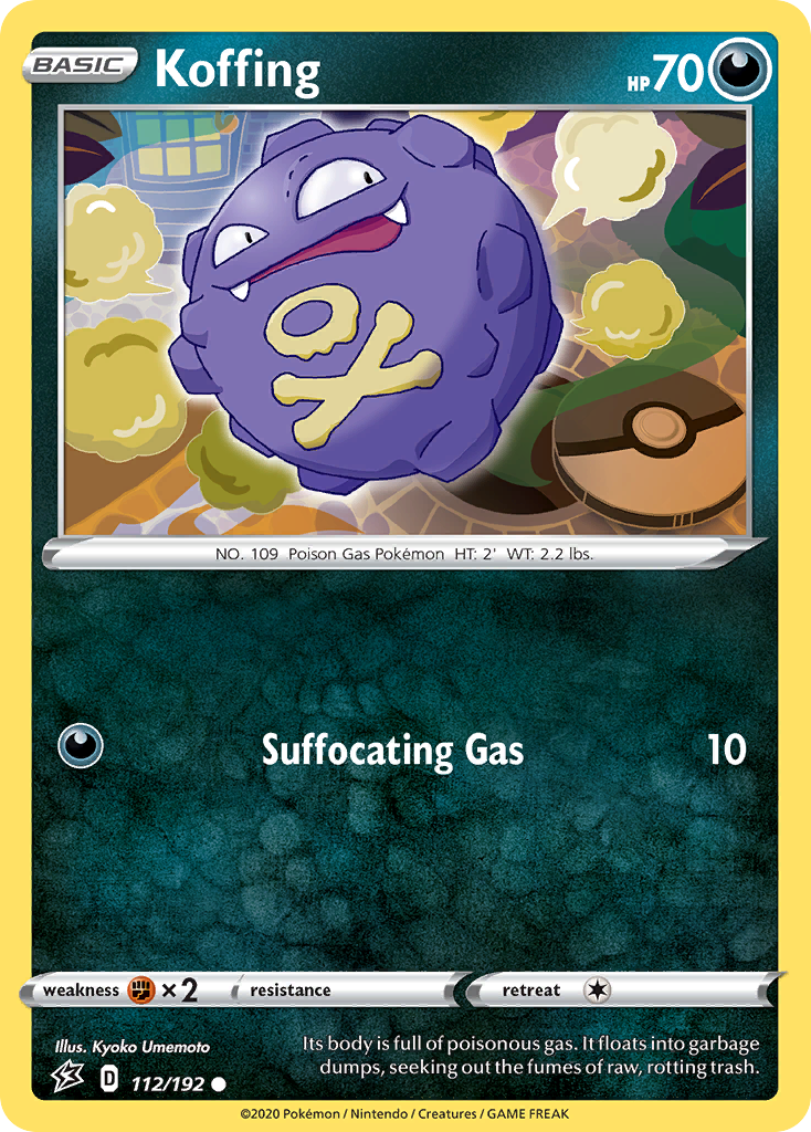 Koffing (112/192) [Sword & Shield: Rebel Clash] | Chromatic Games