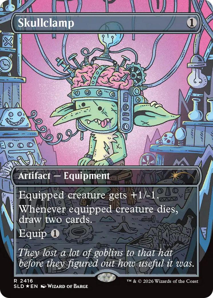 Skullclamp (2416) [Secret Lair Drop Series] | Chromatic Games