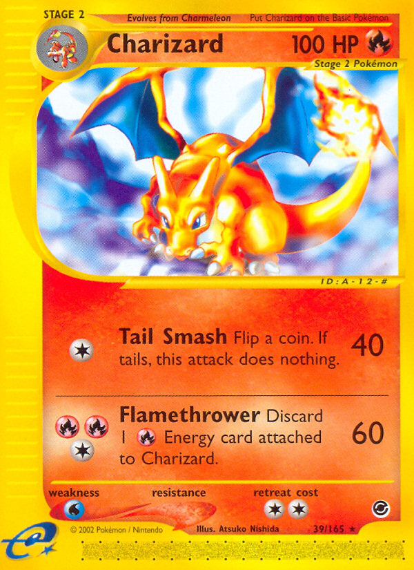 Charizard (39/165) [Expedition: Base Set] | Chromatic Games