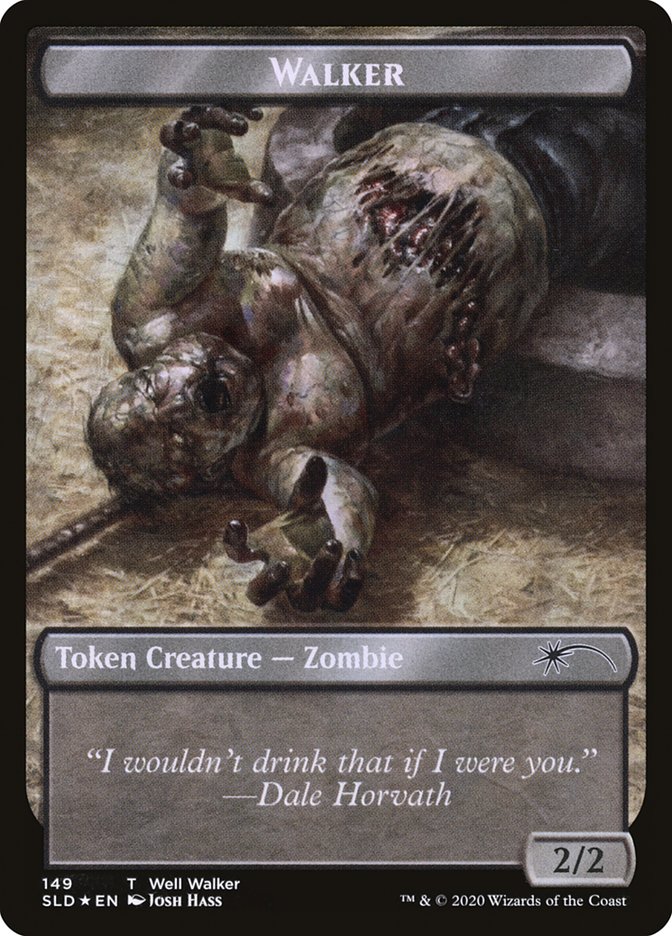 Walker Token (149 // 150) Double-Sided Token [Secret Lair Drop Series] | Chromatic Games