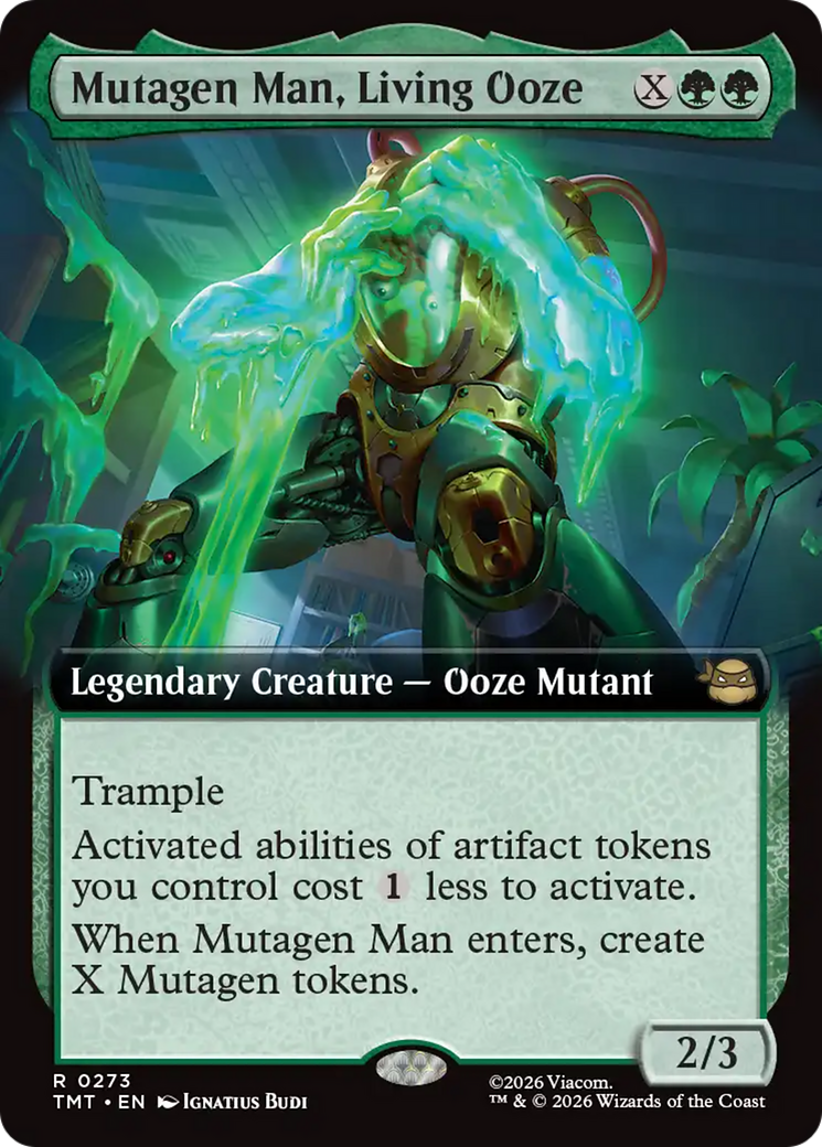 Mutagen Man, Living Ooze (Extended Art) [Teenage Mutant Ninja Turtles] | Chromatic Games