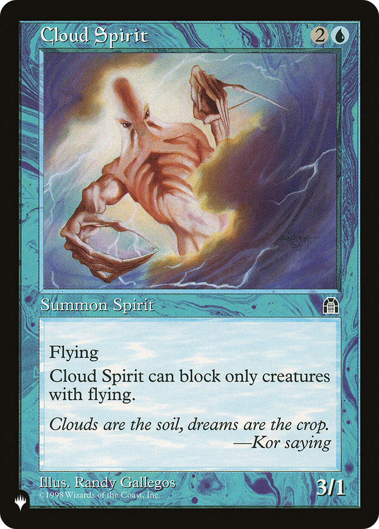 Cloud Spirit [The List Reprints] | Chromatic Games