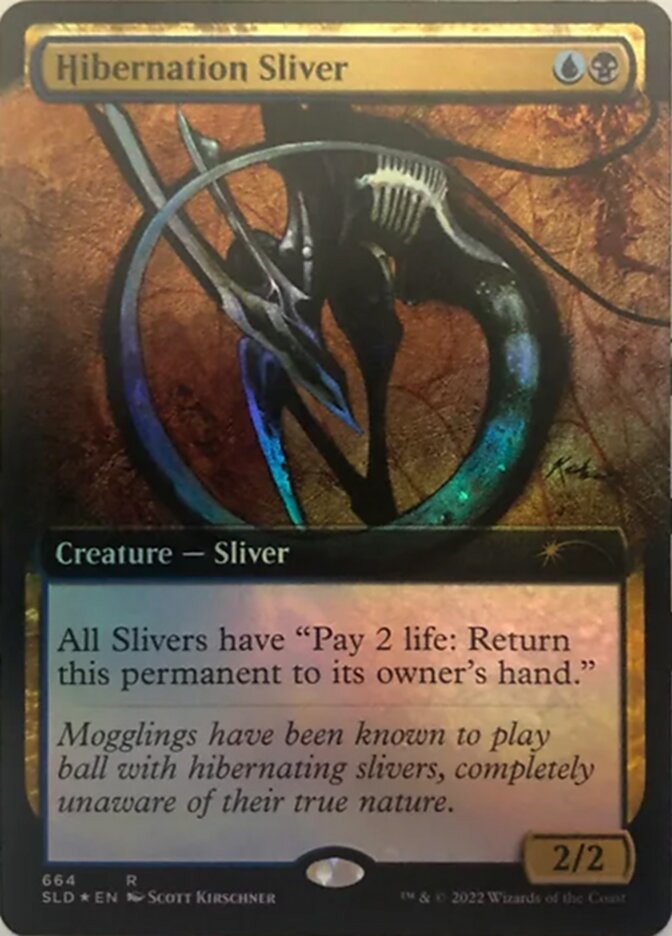 Hibernation Sliver (Extended Art) [Secret Lair Drop Promos] | Chromatic Games