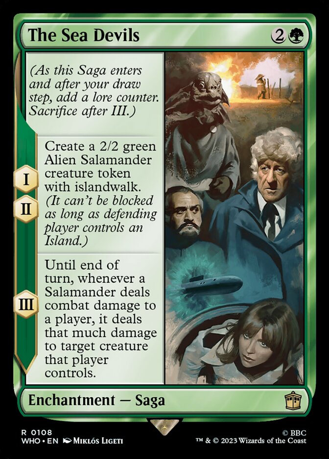 The Sea Devils 108/331 (Universes Beyond: Doctor Who)  | Chromatic Games