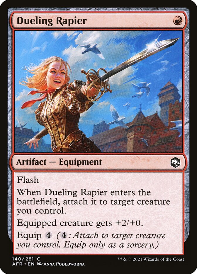 Dueling Rapier 140 (Adventures in the Forgotten Realms)  | Chromatic Games