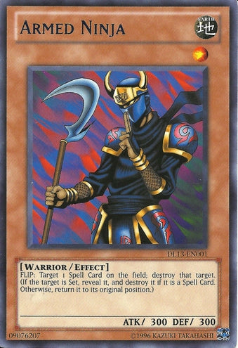Armed Ninja (Blue) [DL13-EN001] Rare | Chromatic Games