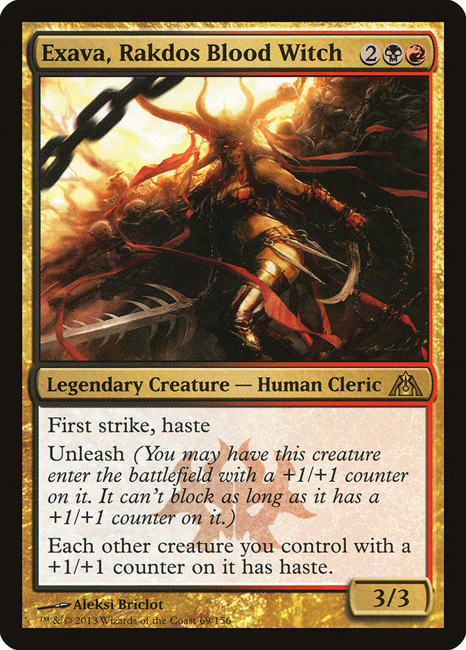Exava, Rakdos Blood Witch 69/156 (Dragon's Maze)  - Foil | Chromatic Games